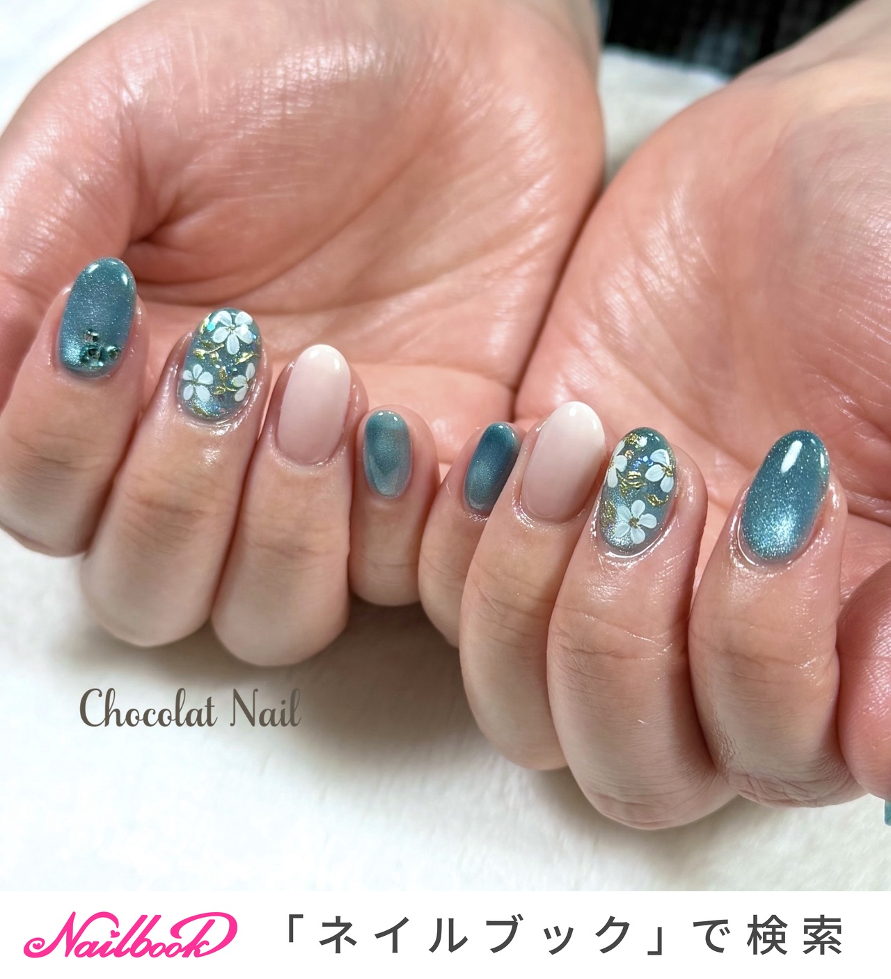 ハンド/マグネット/ジェルネイル - Chocolat Nail/大阪堀江のネイル