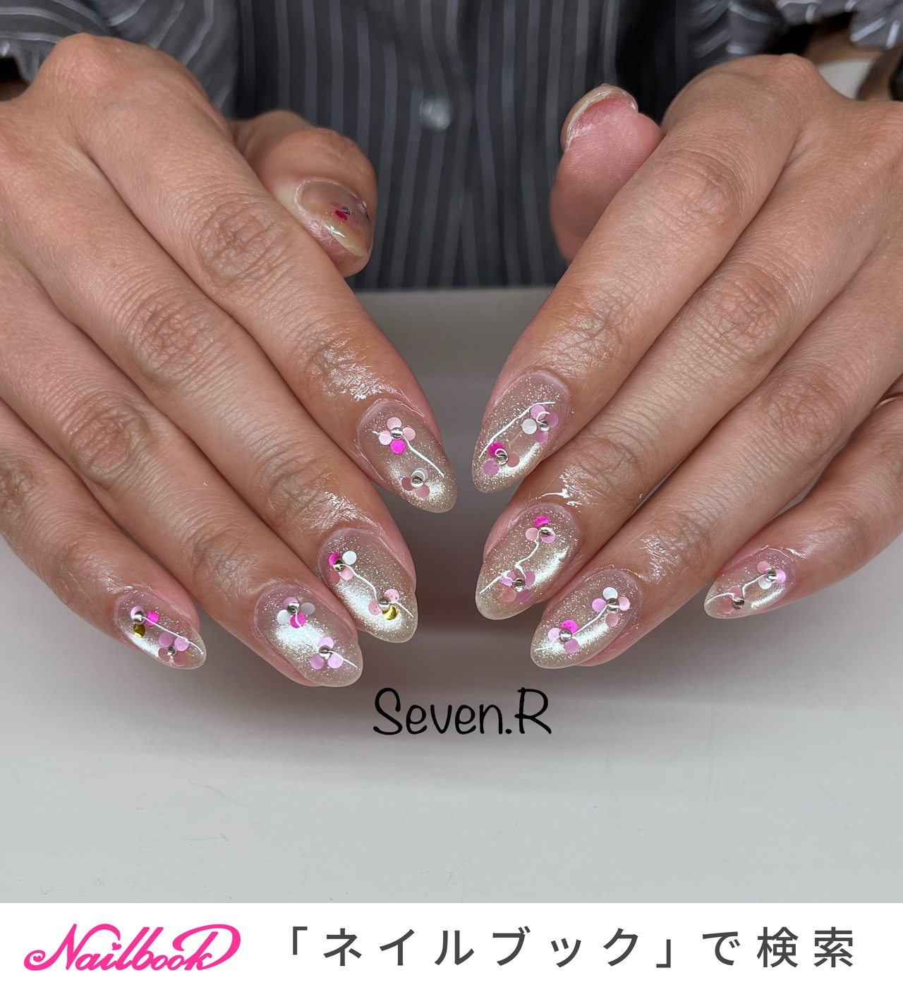 ネイルンページ 手が綺麗に見えるネイル/春/夏/オールシーズン/ハンド - seven.r__nail