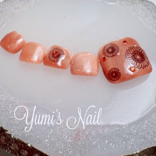 フットバス付きのネイルデザイン｜ネイルブック