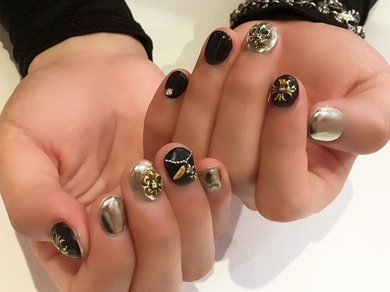 ミラー - NAILSGOGO shibuya nailsalonのネイルデザイン[No