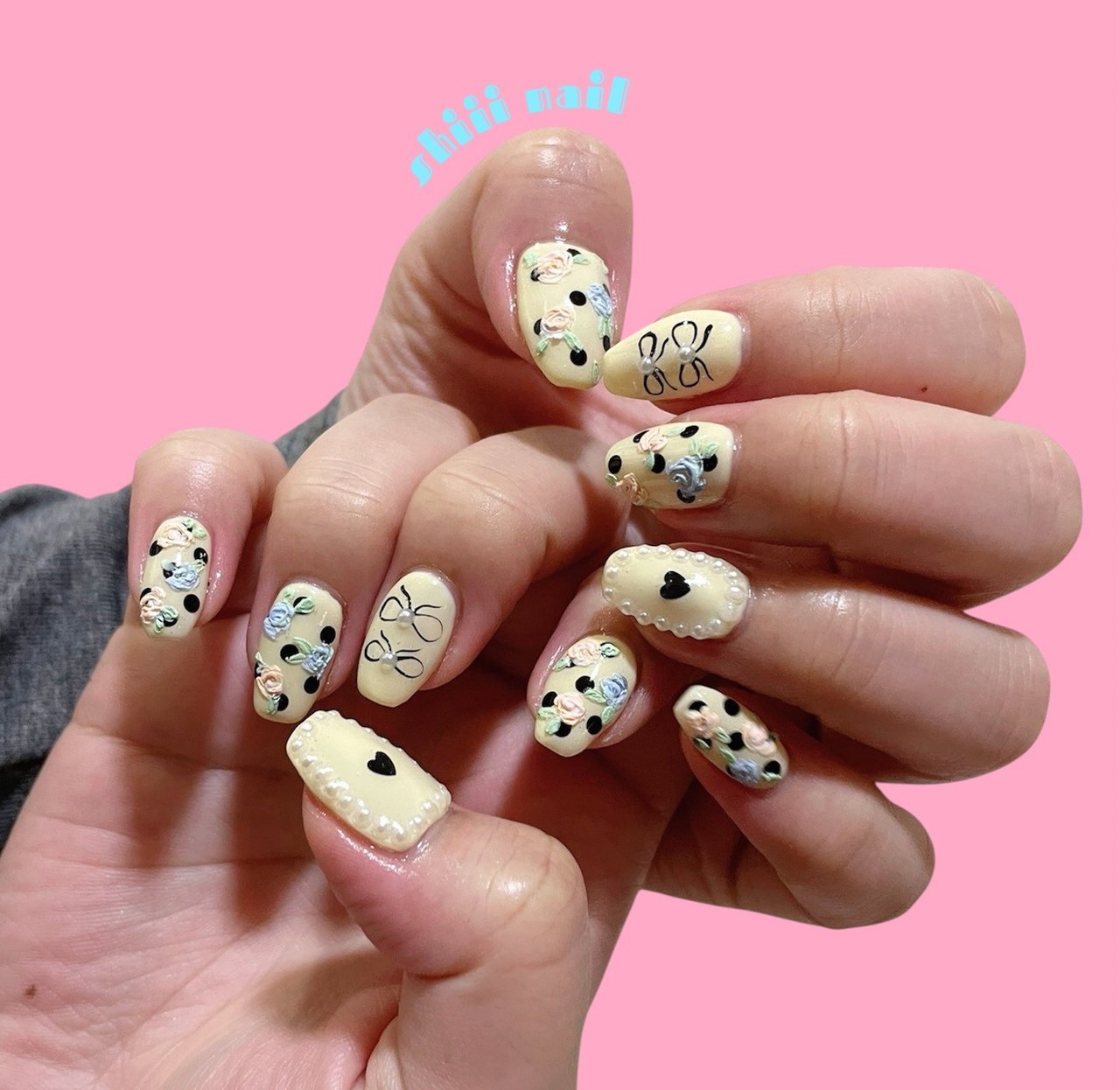 春/夏/冬/オールシーズン - shiii nailのネイルデザイン[No.9943635