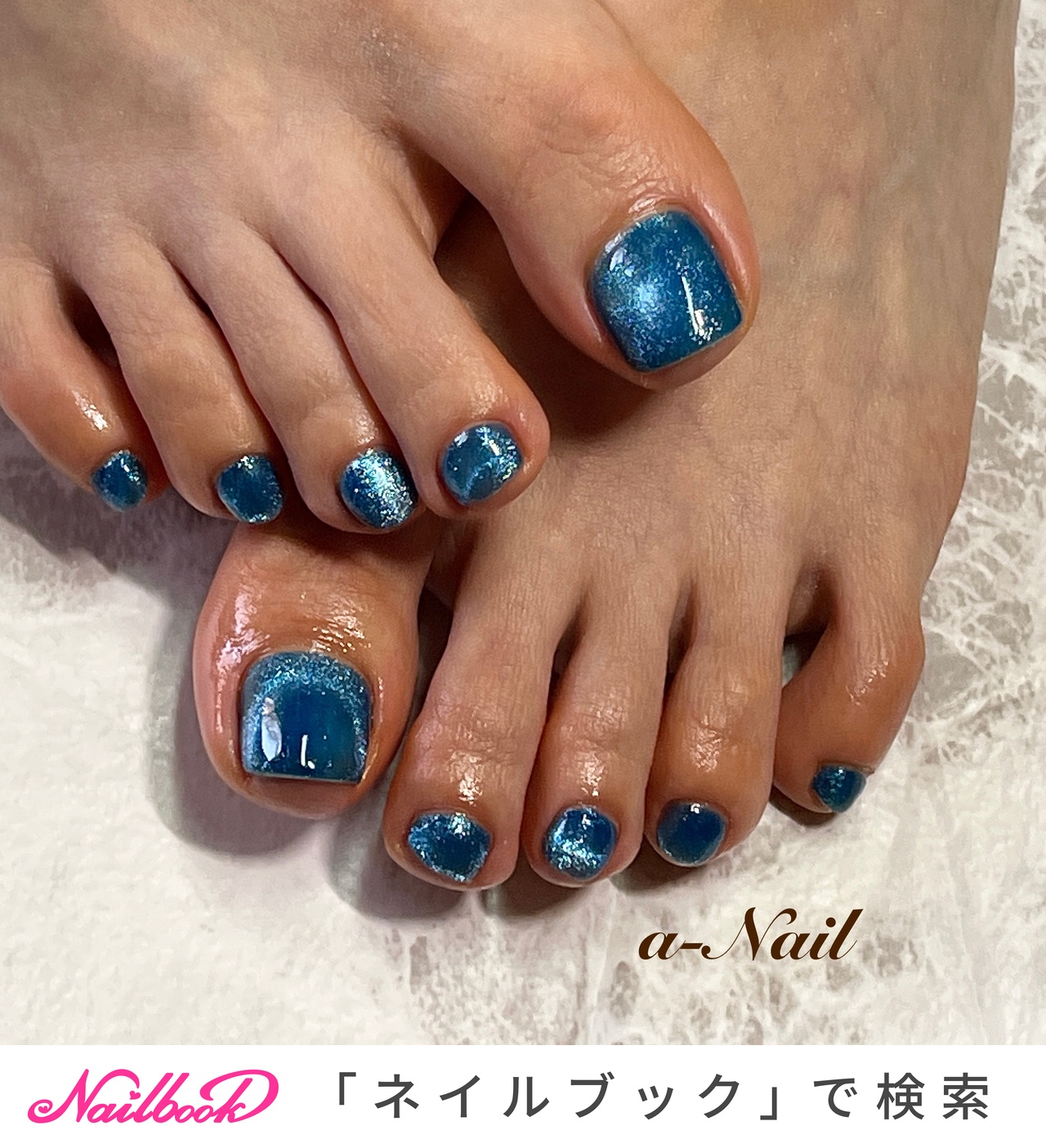 夏/旅行/梅雨/海/フット - a-Nail AyanoMatsuuraのネイルデザイン[No