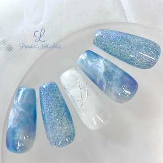 人気順｜夏/ニュアンスのネイルデザイン｜ネイルブック