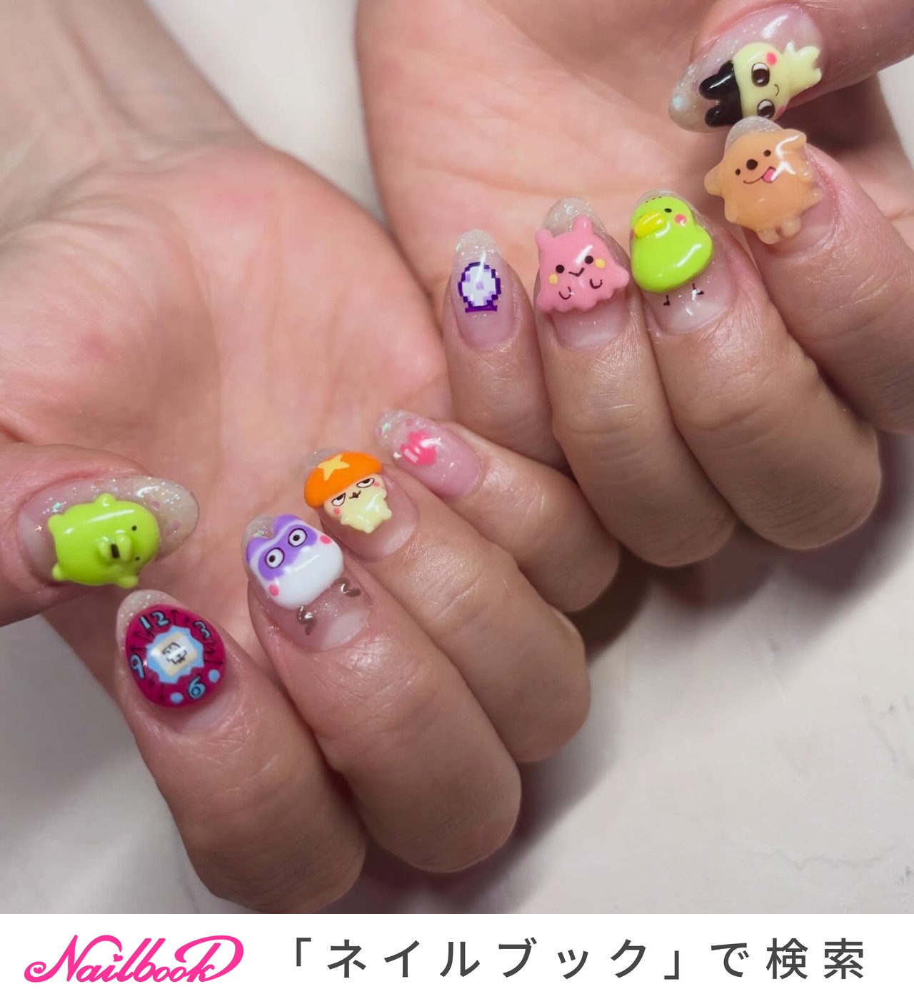 たまごっちネイルのネイルデザイン｜ネイルブック