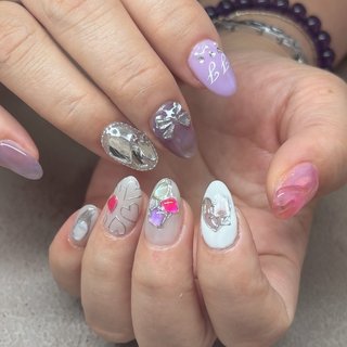 2026年】新着順｜#イニシャルネイルのネイルデザイン｜ネイルブック