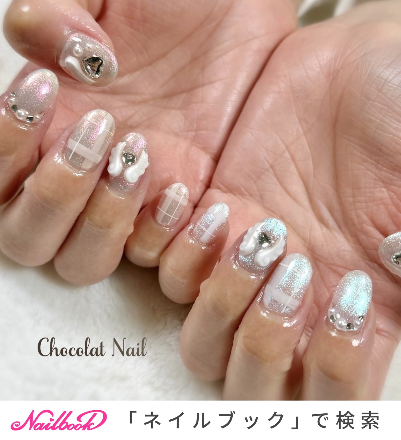 ハンド/ジェルネイル - Chocolat Nail/大阪堀江のネイルデザイン[No