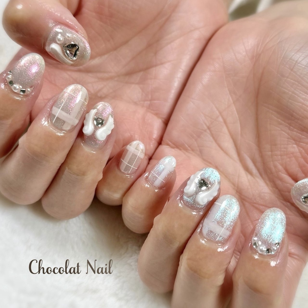 ハンド/ジェルネイル - Chocolat Nail/大阪堀江のネイルデザイン[No