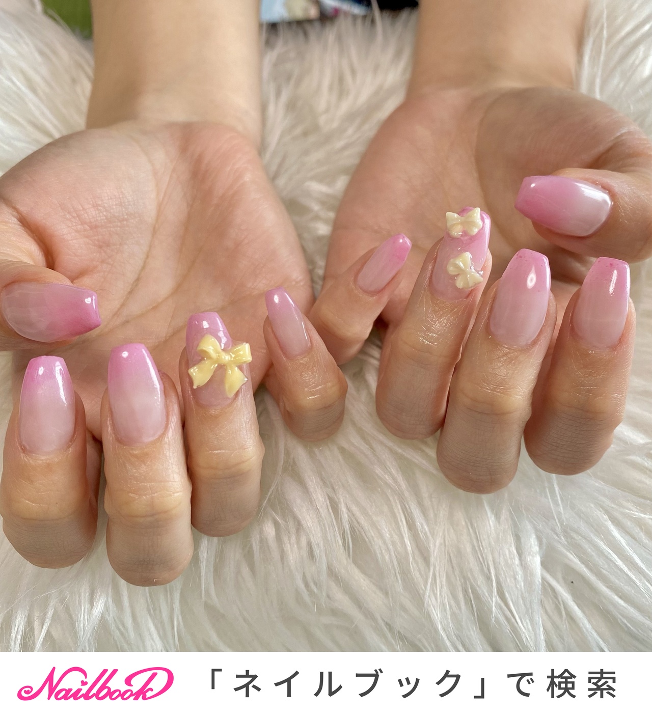 おすすめ順｜リボン/＃ベイビーブーマーのネイルデザイン｜ネイルブック