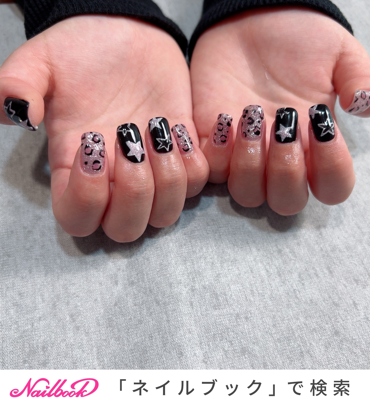 ブラックスターのネイルデザイン｜ネイルブック