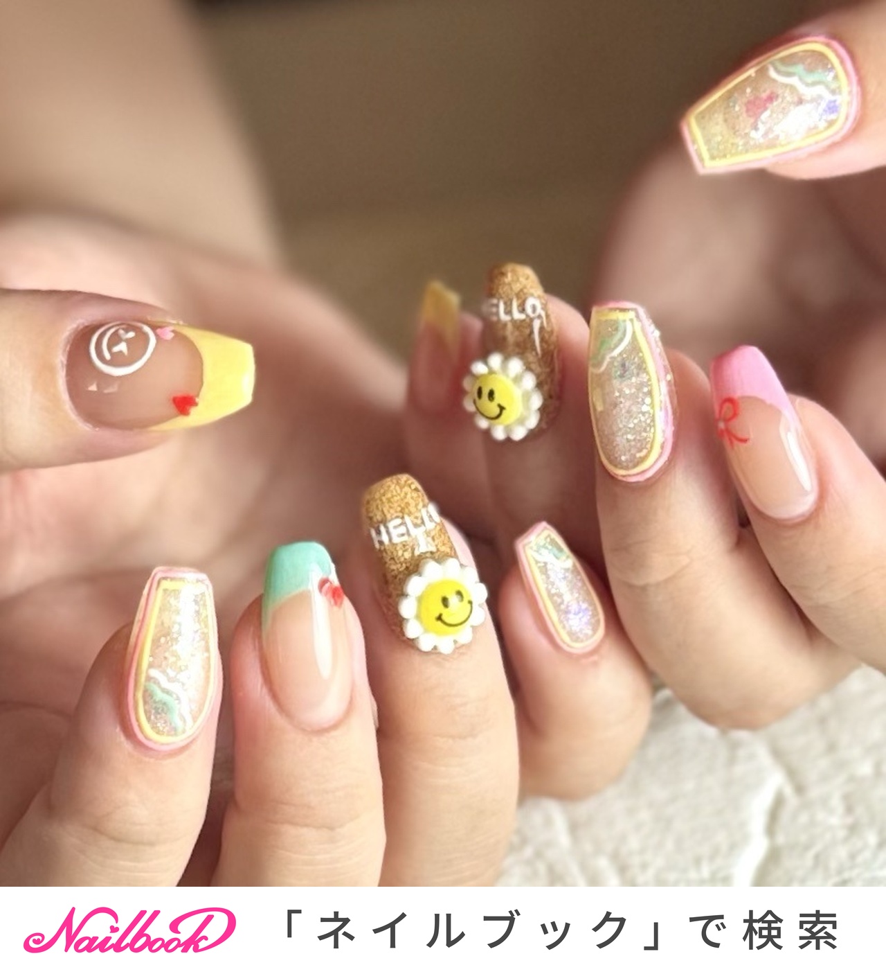 2026年】新着順｜#コルクネイルのネイルデザイン｜ネイルブック
