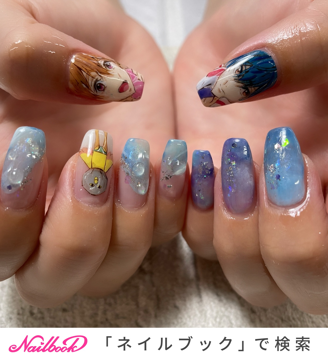 free!のネイルデザイン｜ネイルブック