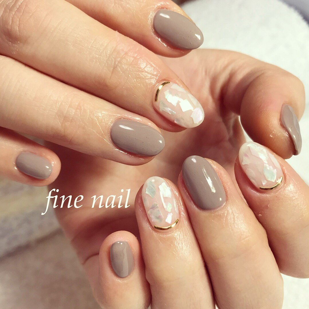 冬 オールシーズン デート 女子会 ハンド Fine Nail ファインネイル のネイルデザイン No 2874037 ネイルブック