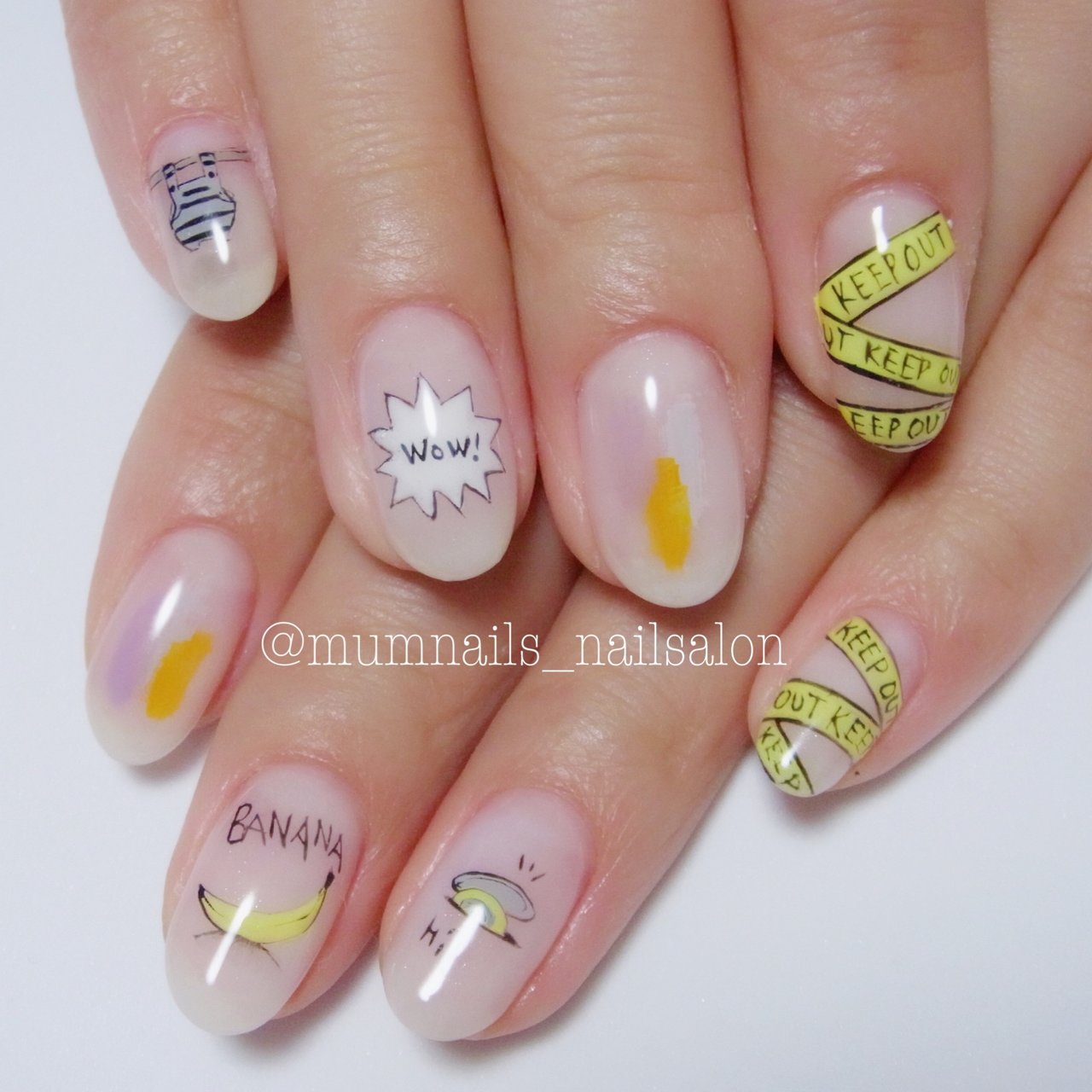 春 夏 オールシーズン 梅雨 ハンド Mumnails 六本木のネイルデザイン No ネイルブック