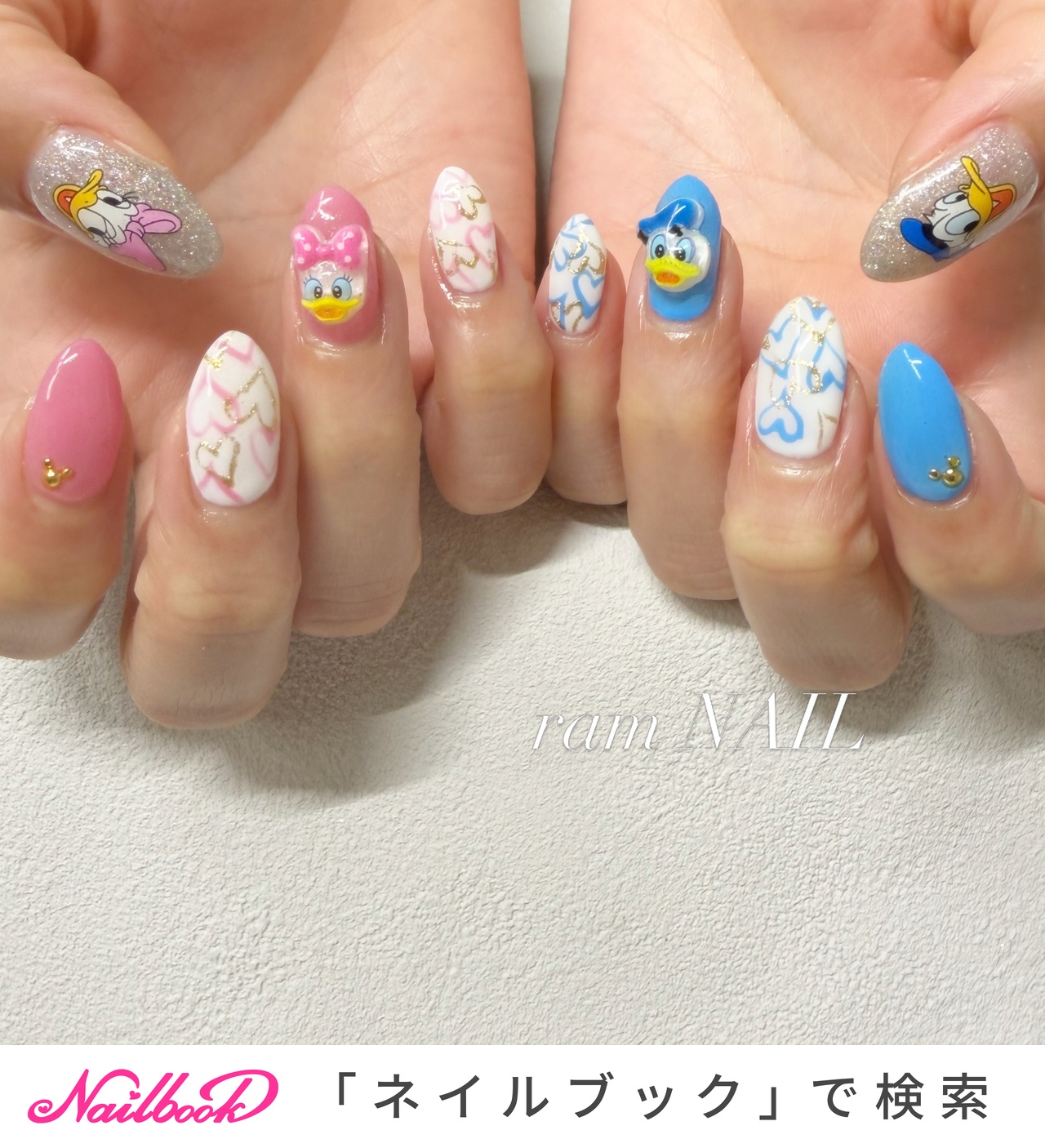 ドナルドネイルのネイルデザイン｜ネイルブック