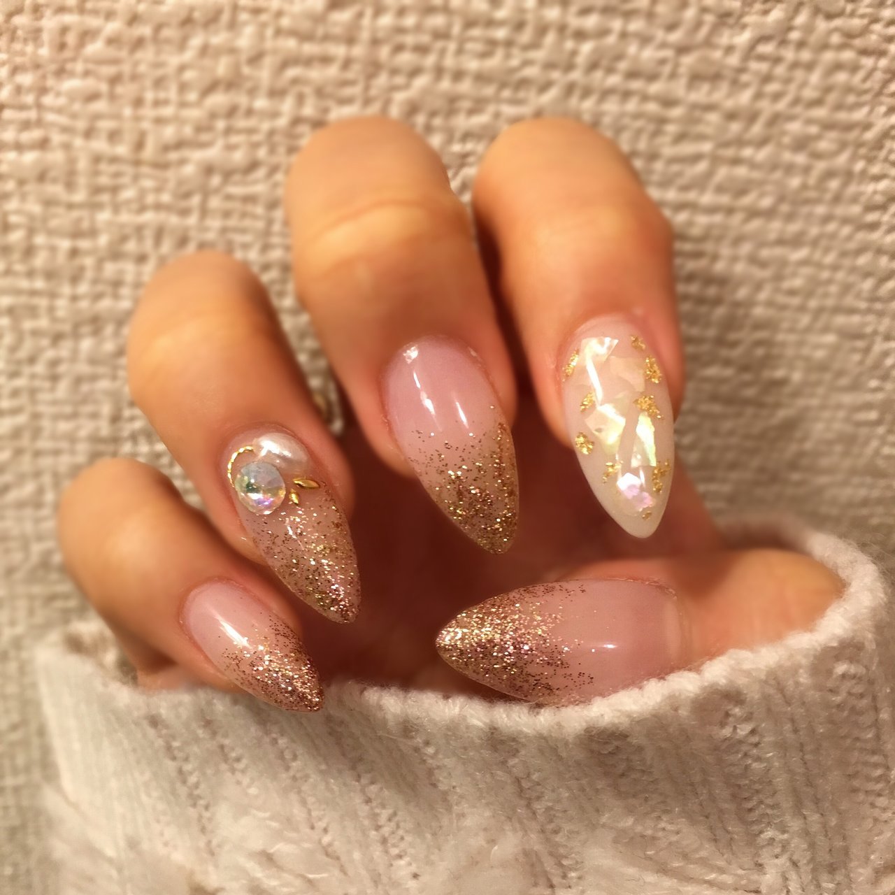 春 冬 パーティー デート ハンド M Mynail のネイルデザイン No ネイルブック