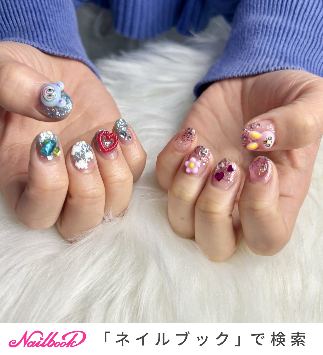 個性派ネイル(個性派)/#推しカラーのネイルデザイン｜ネイルブック