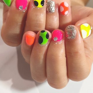 おすすめ順｜#5色ネイルのネイルデザイン｜ネイルブック