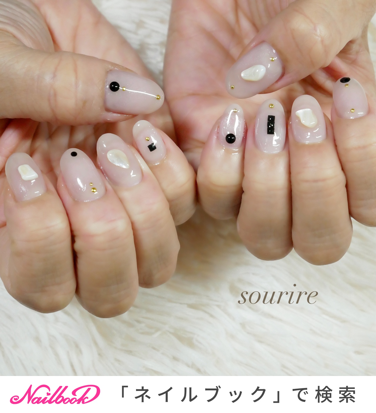 パーツネイルのネイルデザイン｜ネイルブック