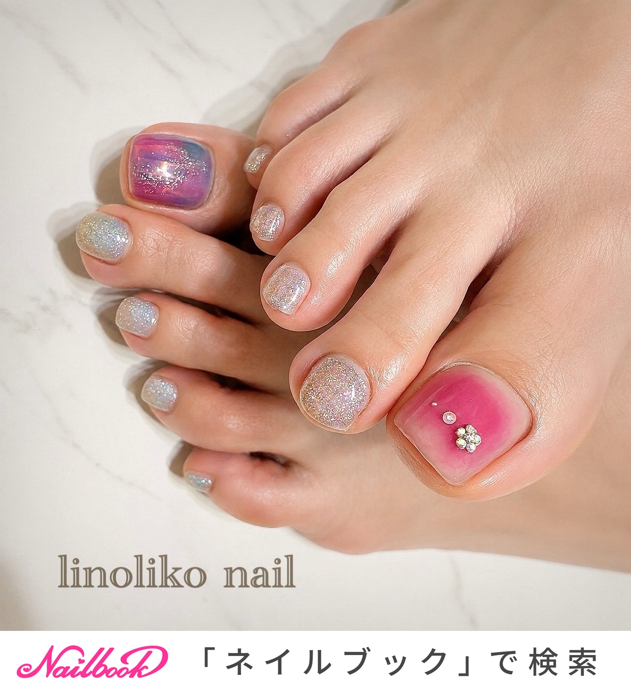 2026年】新着順｜パープル(紫)/#linolikonailのネイルデザイン｜ネイル