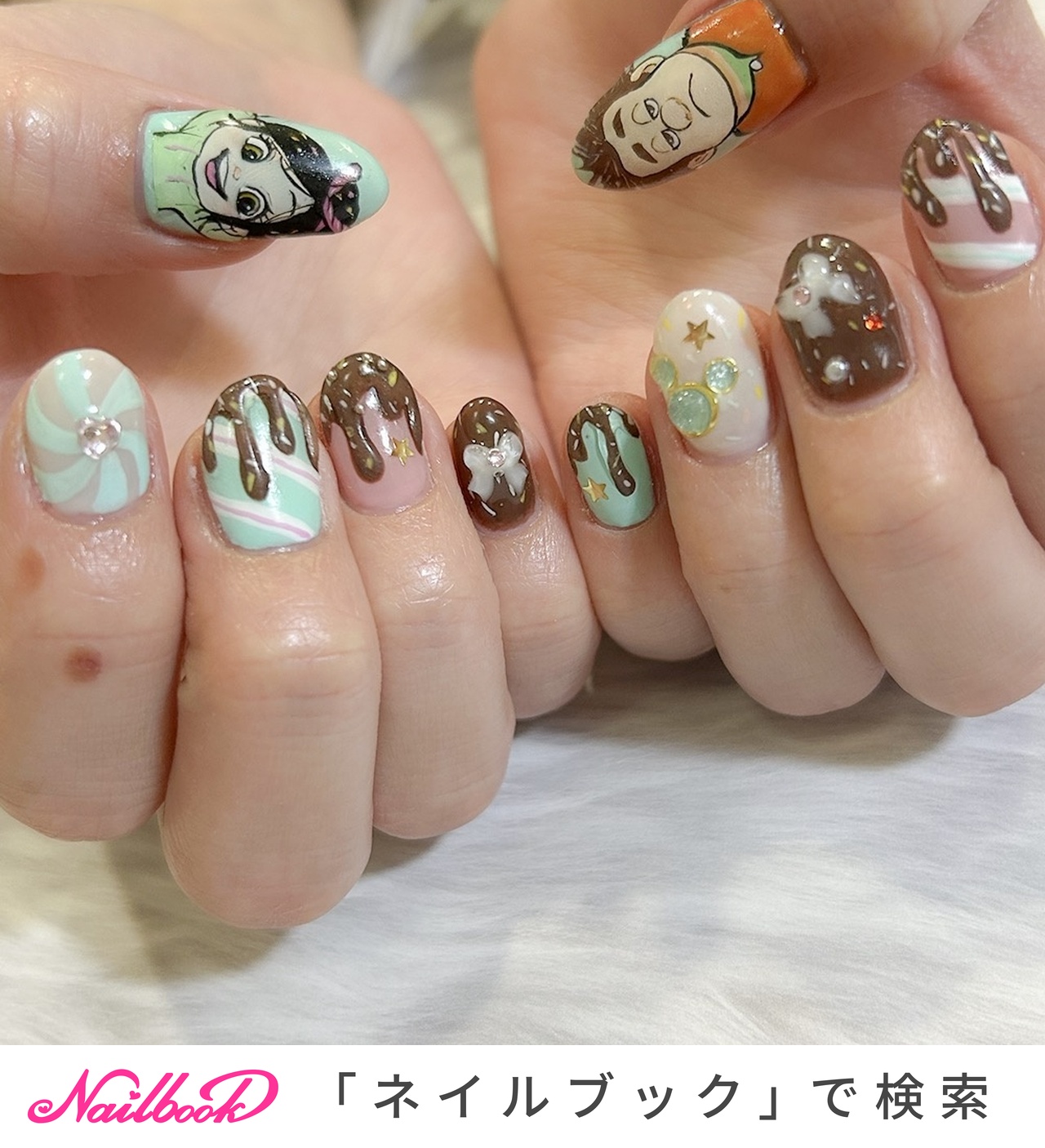 ヴァネロペのスウィーツポップワールドのネイルデザイン｜ネイルブック