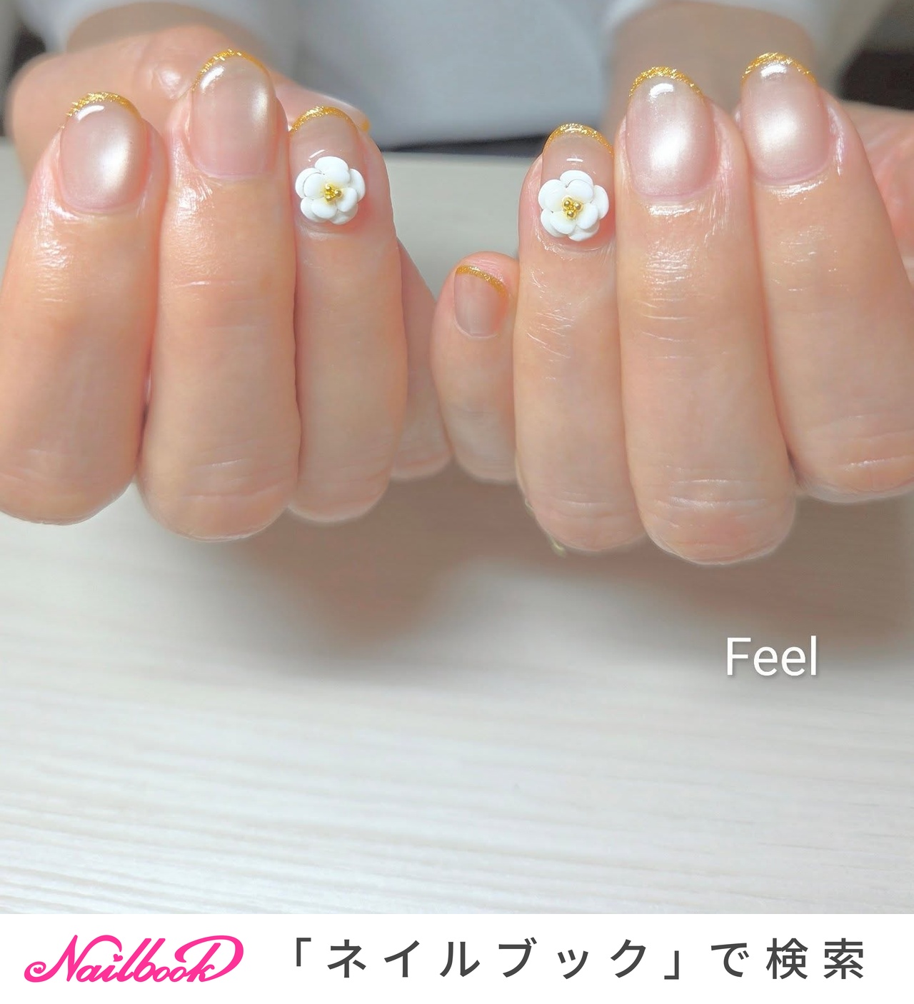 カメリアのネイルデザイン｜ネイルブック
