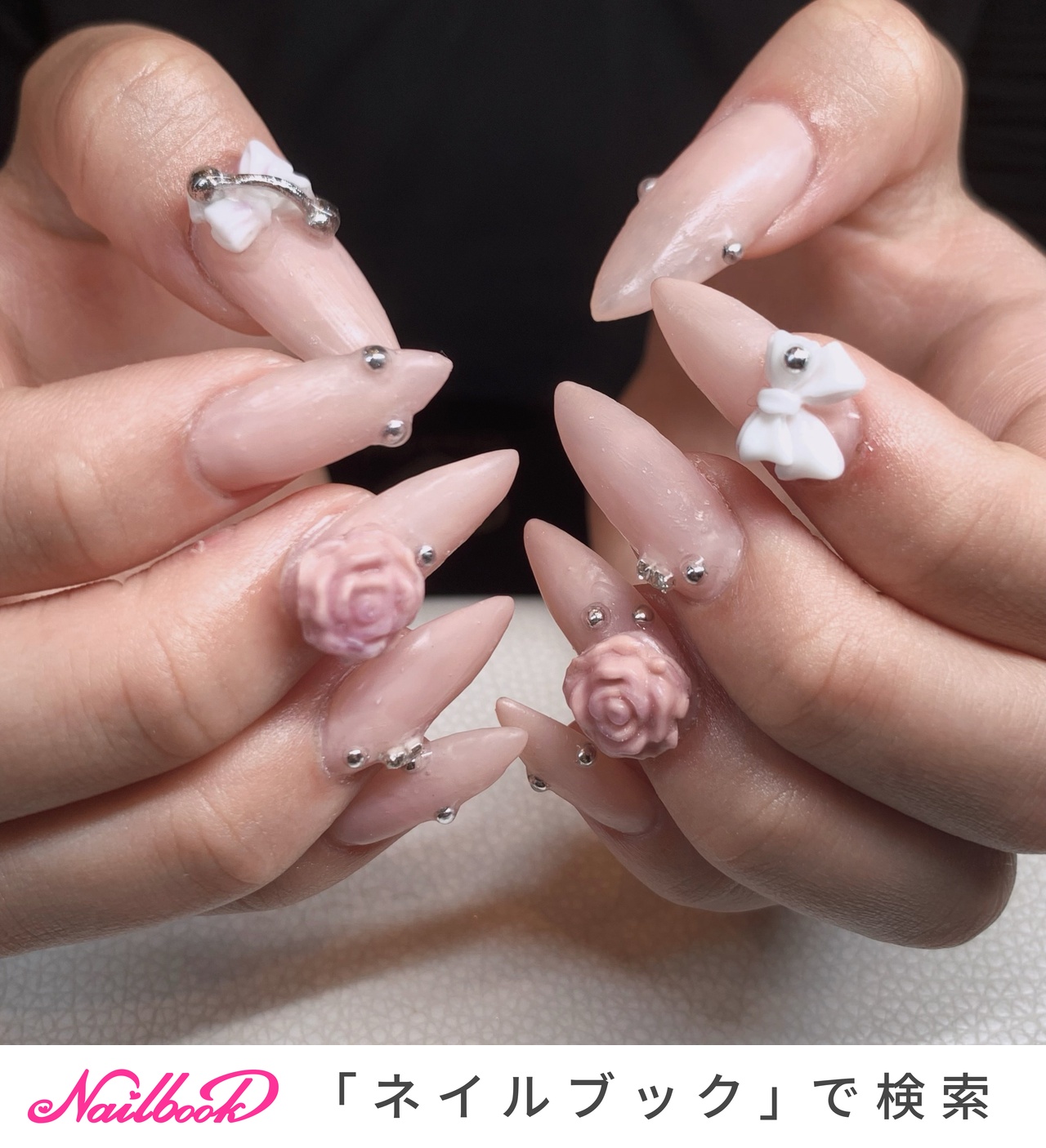 オールシーズン/パーティー/女子会/ハンド/3D - KOKOのネイルデザイン