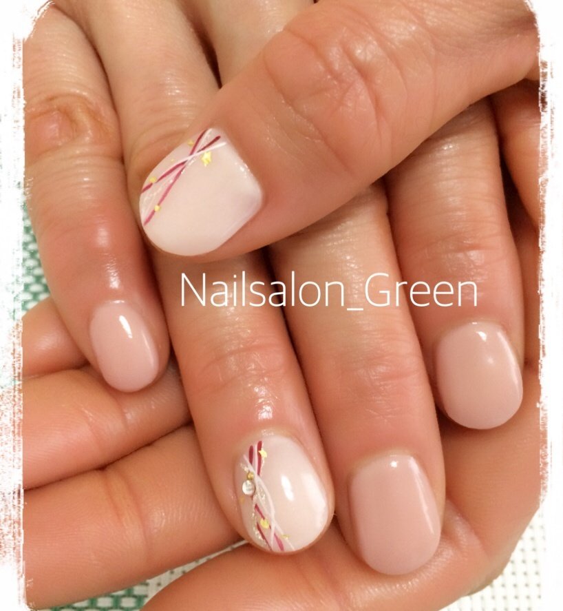 春 卒業式 入学式 パーティー ハンド Nailsalon Greenのネイルデザイン No 284 ネイルブック