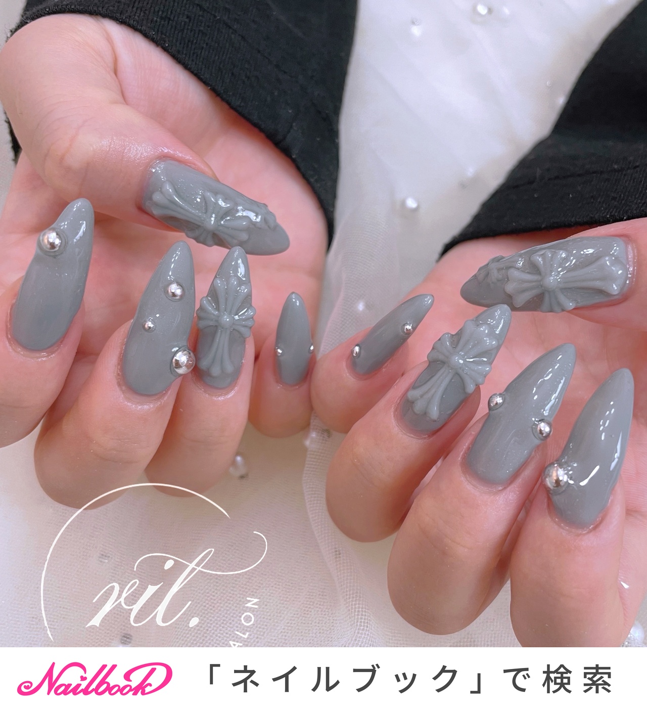 おすすめ順｜お客様/クロムハーツのネイルデザイン｜ネイルブック