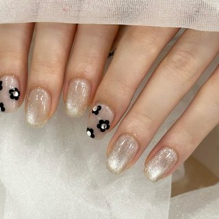 フラワー/#ワンホンネイルのネイルデザイン｜ネイルブック