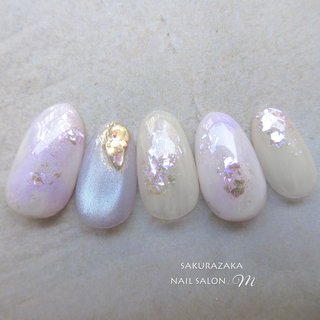 【サイズ変更】No.1025 ピンク マグネット 春 桜 ニュアンス ガーリー おすすめ順｜マグネット/パステル/桜ネイルのネイルデザイン｜ネイルブック