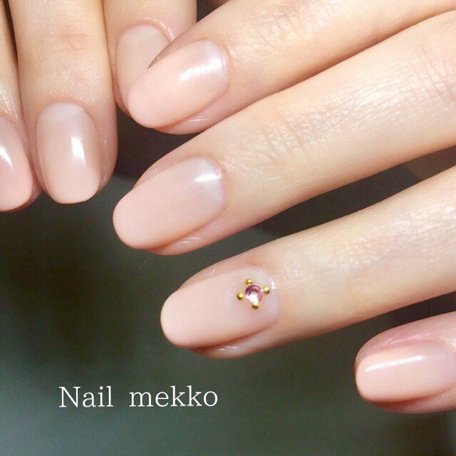 グラデーション ビジュー お客様 Nail Mekkoのネイルデザイン No 2885550 ネイルブック