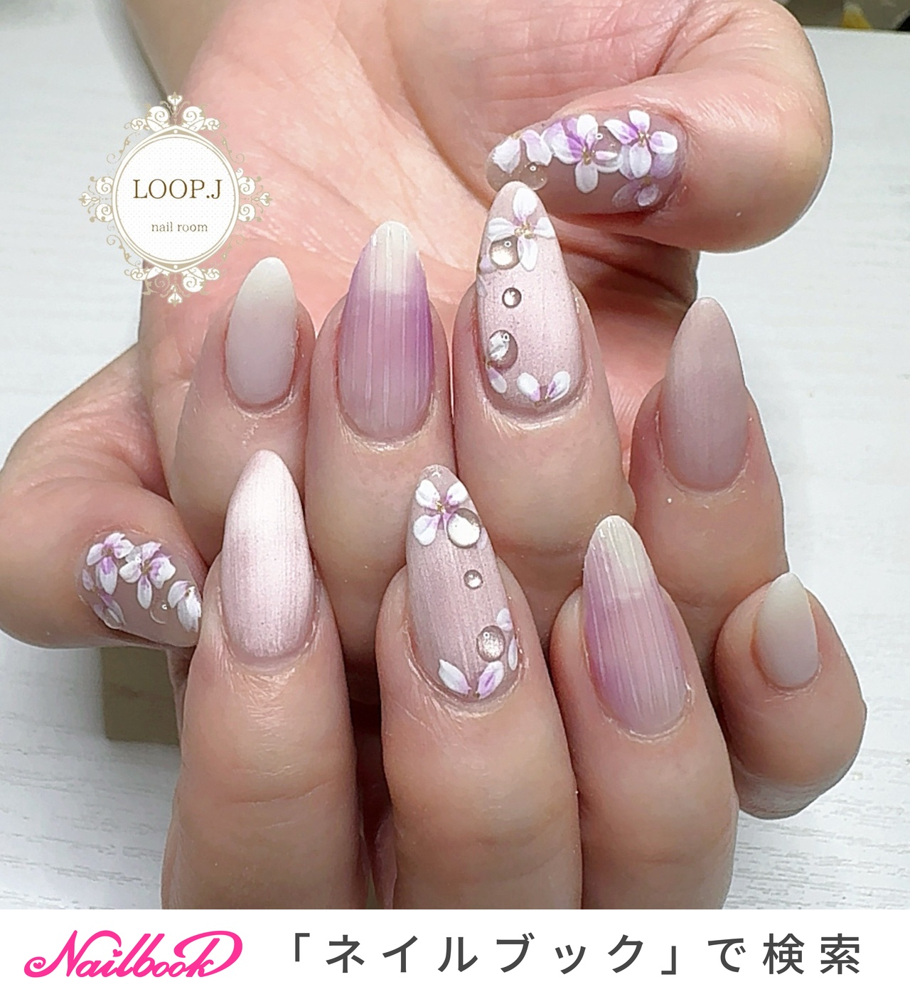 おすすめ順｜マグネット/ロング/バカラネイルのネイルデザイン｜ネイル 