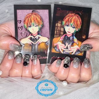 ハンド/ワンカラー/マグネット/ワンホン/ロング - crown.nail_shizuoka