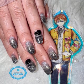 ハンド/ワンカラー/マグネット/ワンホン/ロング - crown.nail_shizuoka