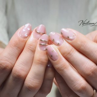 ハート/リングのネイルデザイン｜ネイルブック