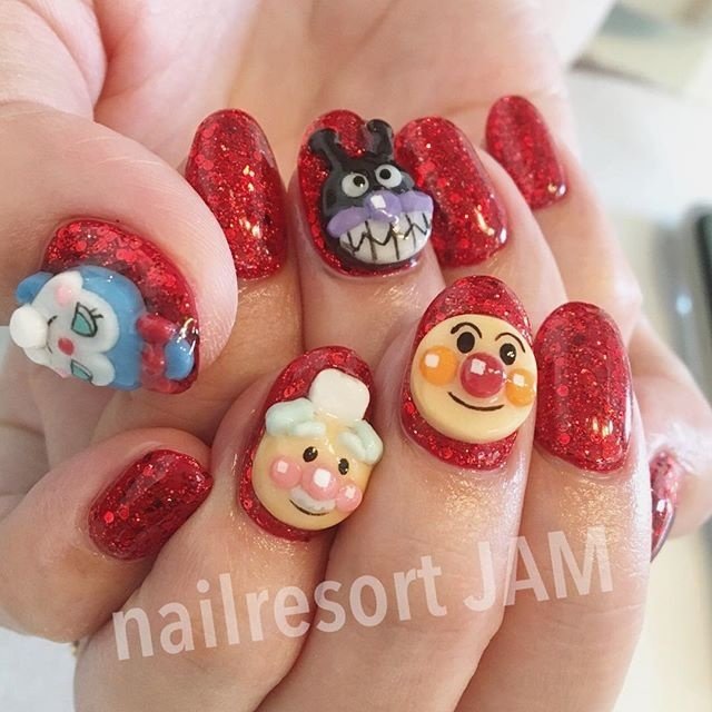 オールシーズン ハロウィン ハンド ホログラム ラメ Nailresort Jamのネイルデザイン No 2887008 ネイルブック