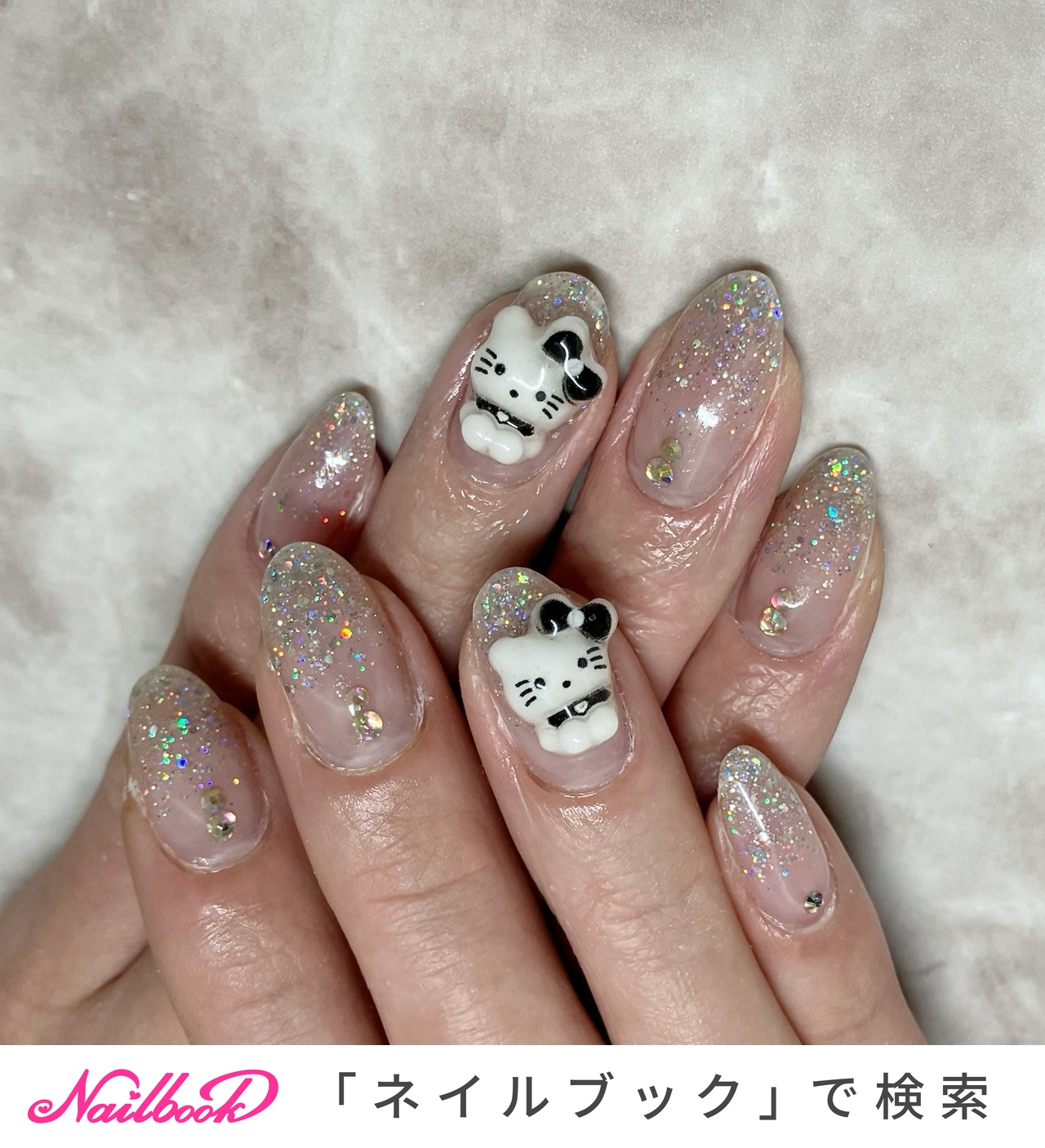 猫パーツのネイルデザイン｜ネイルブック