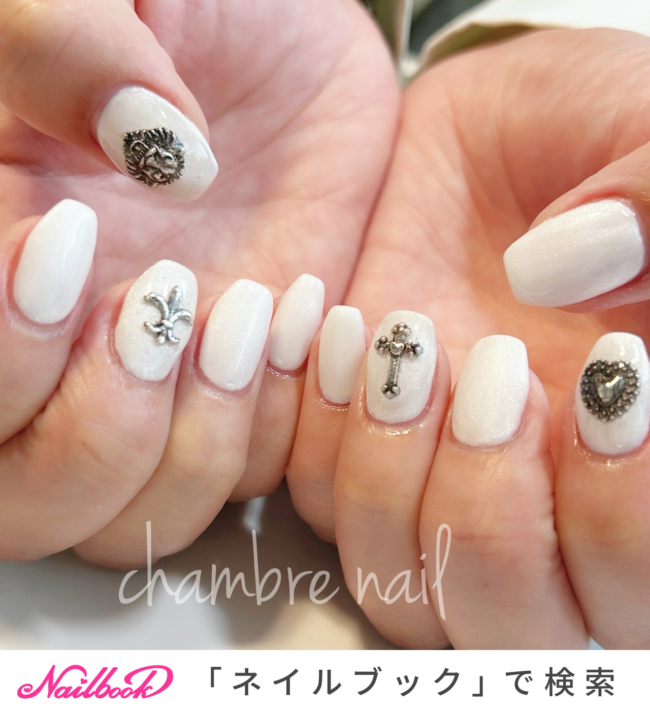 クロムハーツのネイルデザイン(2ページ目)｜ネイルブック