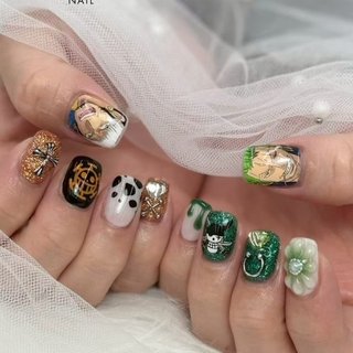 ワンピースネイルのネイルデザイン｜ネイルブック