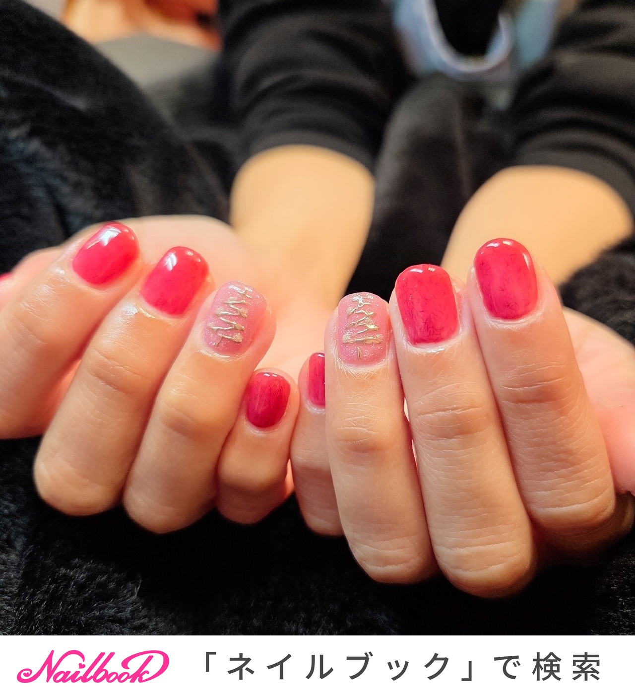 クリスマスツリーのネイルデザイン｜ネイルブック