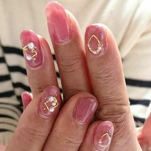 冬 オールシーズン デート 女子会 ハンド Riru Nailのネイルデザイン No 299 ネイルブック