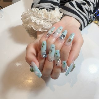 宝石箱ネイルのネイルデザイン｜ネイルブック
