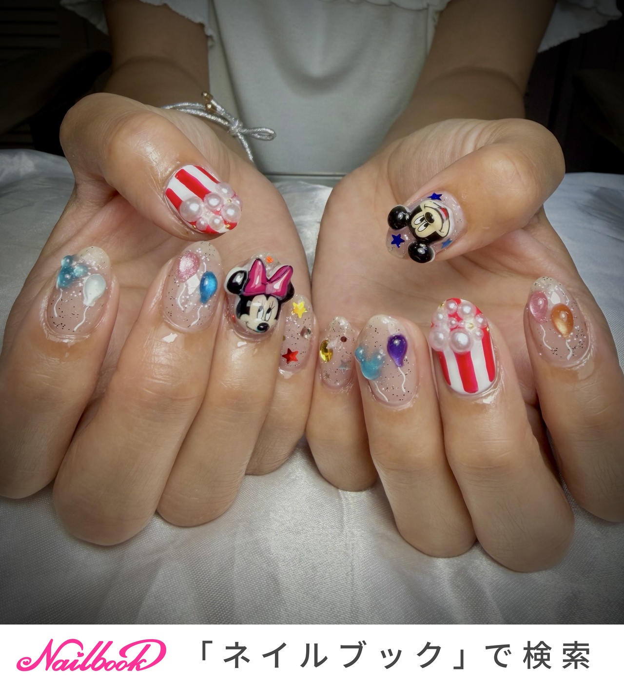 ディズニーネイルのネイルデザイン(2ページ目)｜ネイルブック
