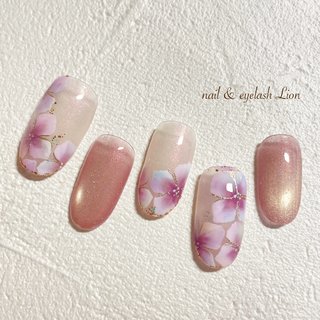夏/ハンド/グラデーション/ニュアンス/マグネット - lionnail_yoshino