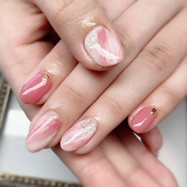 春 オフィス デート 女子会 グラデーション Nail Rのネイルデザイン