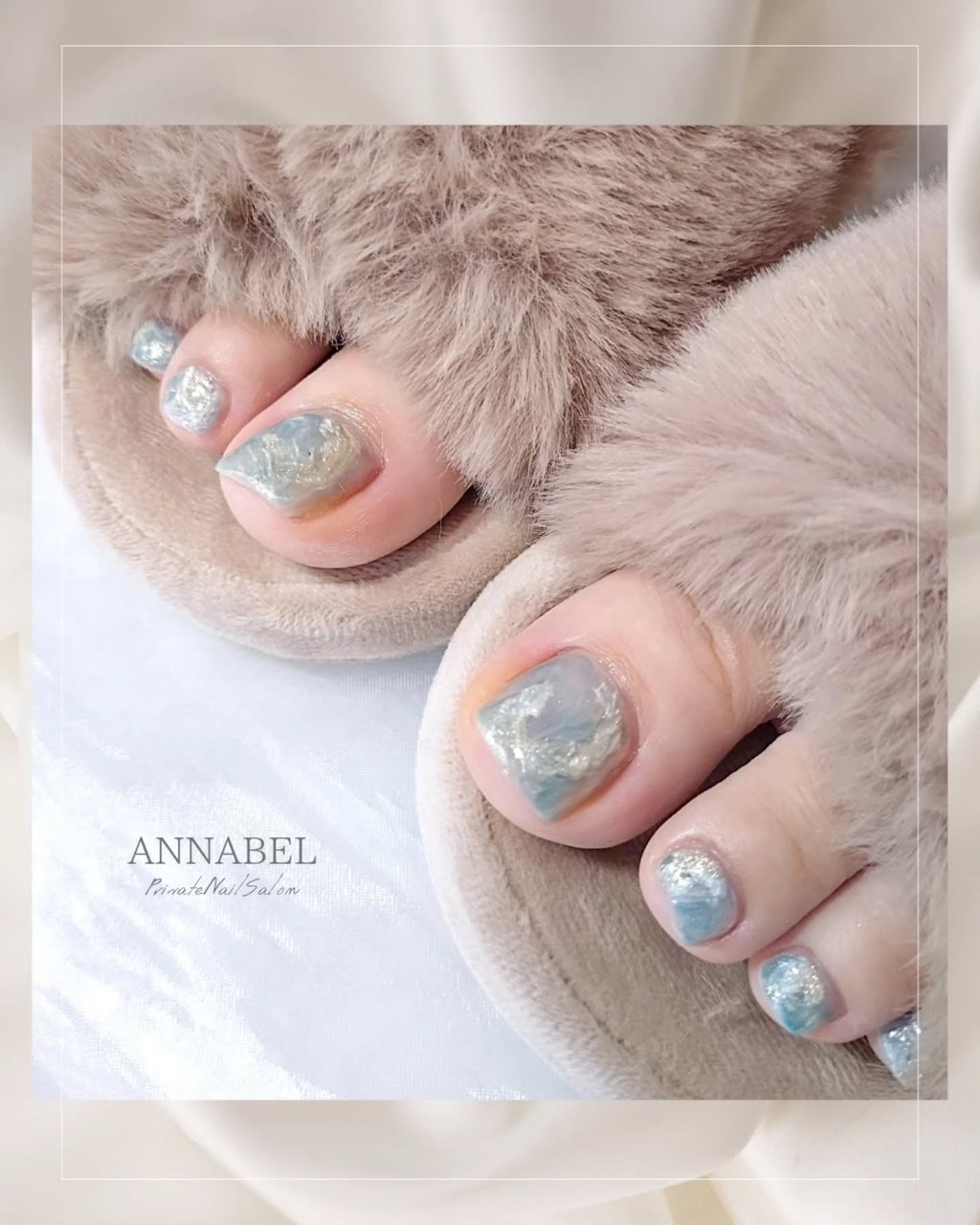 夏/七夕/海/リゾート/フット - ANNABEL アナベルのネイルデザイン[No