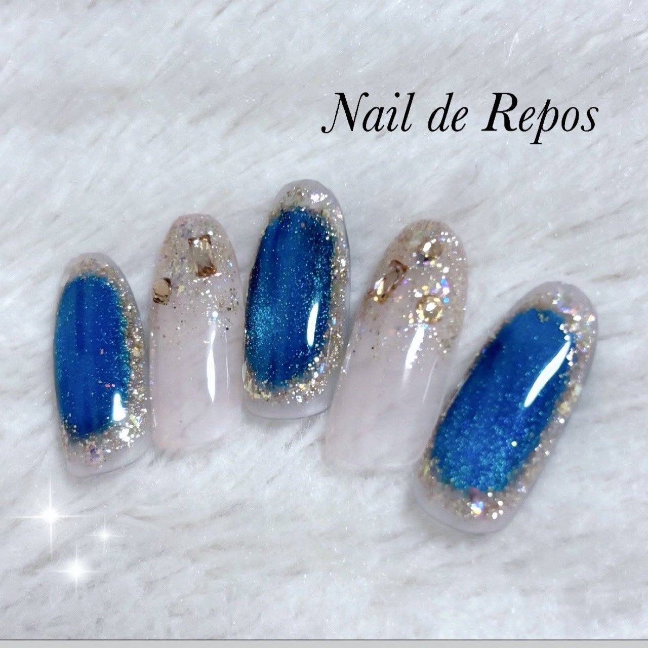 ハンド - Nail de Repos〜ルポ〜のネイルデザイン[No.10001505]｜ネイルブック