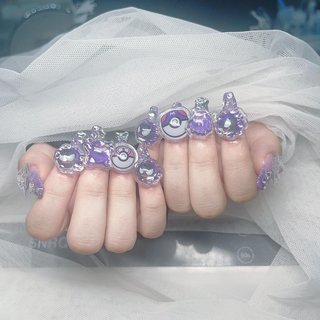 2026年】新着順｜雪の結晶(スノー)/韓国ネイルのネイルデザイン