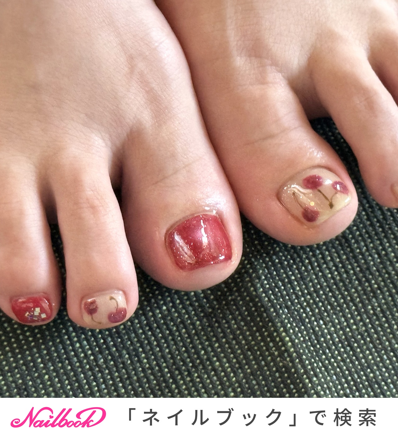 𖡼 𝚢𝚘𝚜𝚑𝚒𝚔𝚘のネイルデザイン[No.10002632]｜ネイルブック