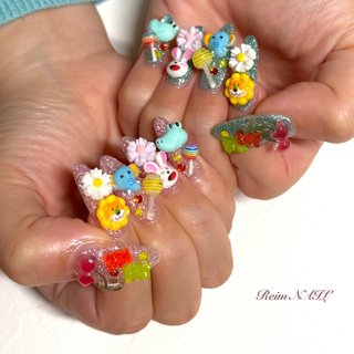 チョコミントフラッシュマグのネイルデザイン｜ネイルブック